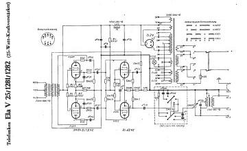 Telefunken-Ela V 25 1281_Ela V 25 1282 ;25 Watt-1951.Amp preview